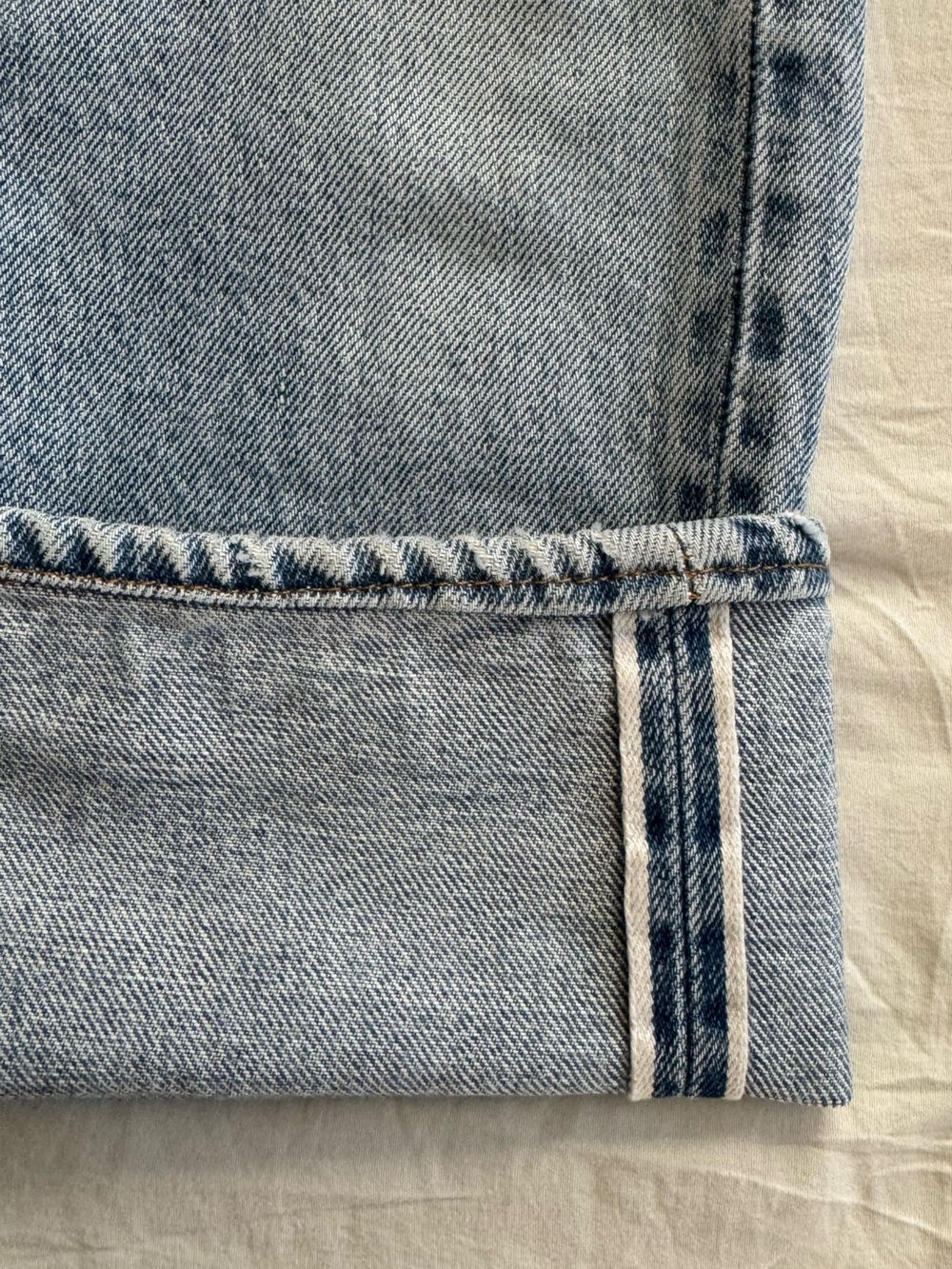 Red line Vintage Levi's Light Blue - Picture 12 of 12
